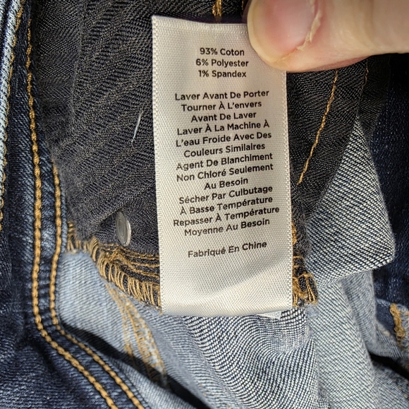 Talbots Women's Size 12 Barely Boot Curvy Flawless 5 Pocket Blue Jeans - Picture 8 of 8